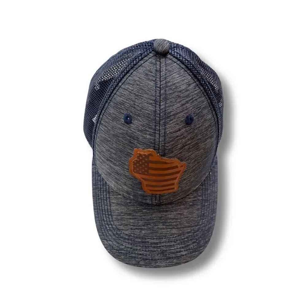 Legacy Adults' Patriotic Favorite State Wisconsin Trucker Hat • OSFM